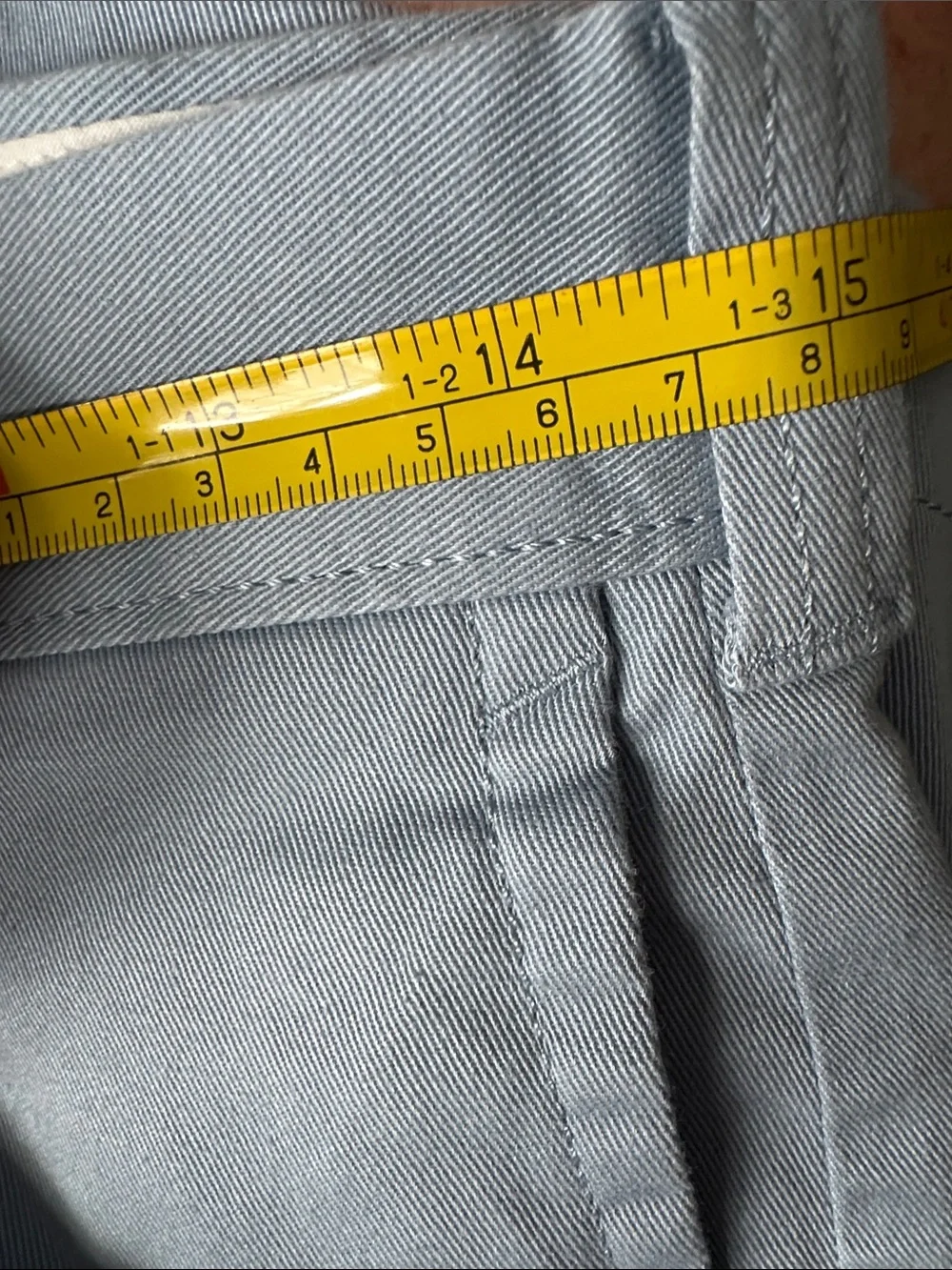 J. Crew Sky Blue Flat Front Men’s Chino Shorts Size 30 Good Condition
